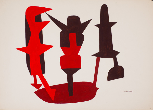 Artist Allan Milner (1910-1984): F 104, 1967