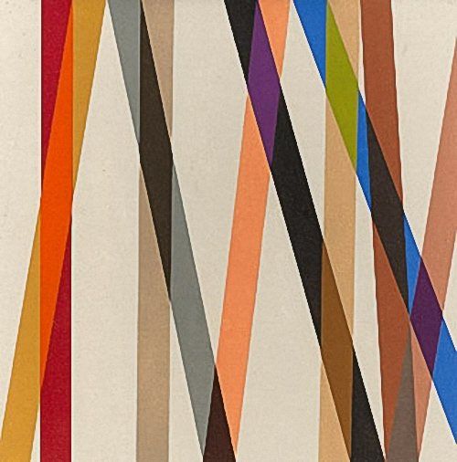 Artist Michael Canney (1923-1999): Candy stripe II, 1987