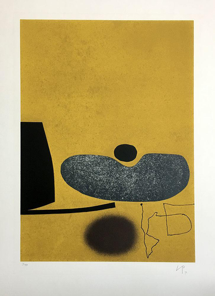 Artist Victor Pasmore (1908-1998): Point of Contact 16, 1973