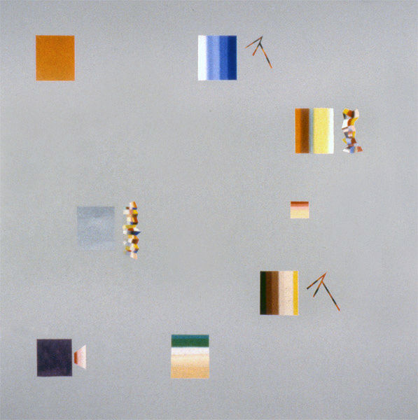 Artist Jack Smith (1928-2011): 13 Elements on Grey ( Sound + Silence), 1970