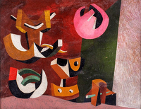Artist Allan Milner: Composition 2, 1949