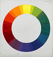 Artist Robert Arthur Wilson: Colour Wheel, 1919