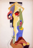 Artist Harold Yates: Composition, 1936