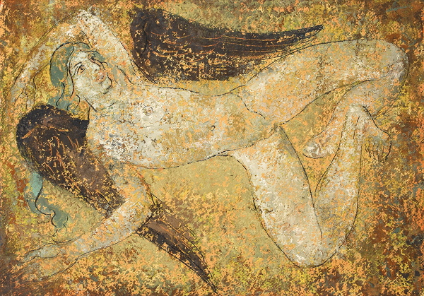 Artist John Cecil Stephenson (1889-1965): Perseus and Andromeda, 1945