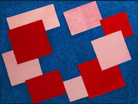 Artist Kathleen Guthrie: Red Centre Blue, circa 1969