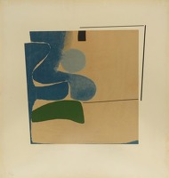 Paintings by the artist Victor Pasmore